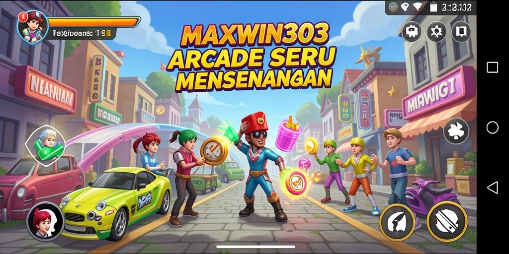 Tampilan gameplay MAXWIN303 yang seru dan menarik.