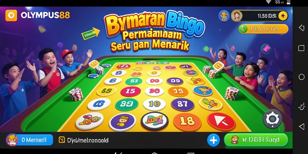 Tampilan gameplay OLYMPUS88 saat bermain Bingo yang penuh keseruan.
