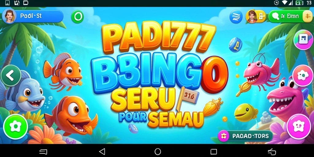 Tampilan screenshot game PADI777 dengan gameplay Bingo yang seru.