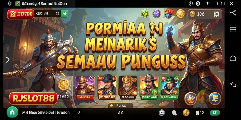 Tampilan gameplay menarik dari RJSLOT88 menunjukkan strategi yang mendebarkan.