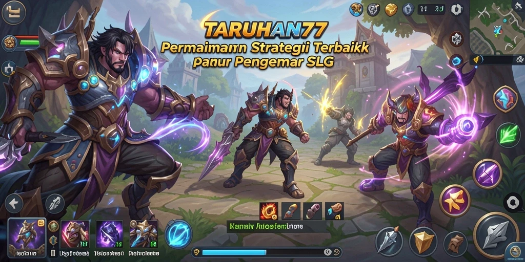 Tampilan gameplay TARUHAN77 yang seru dan strategis.
