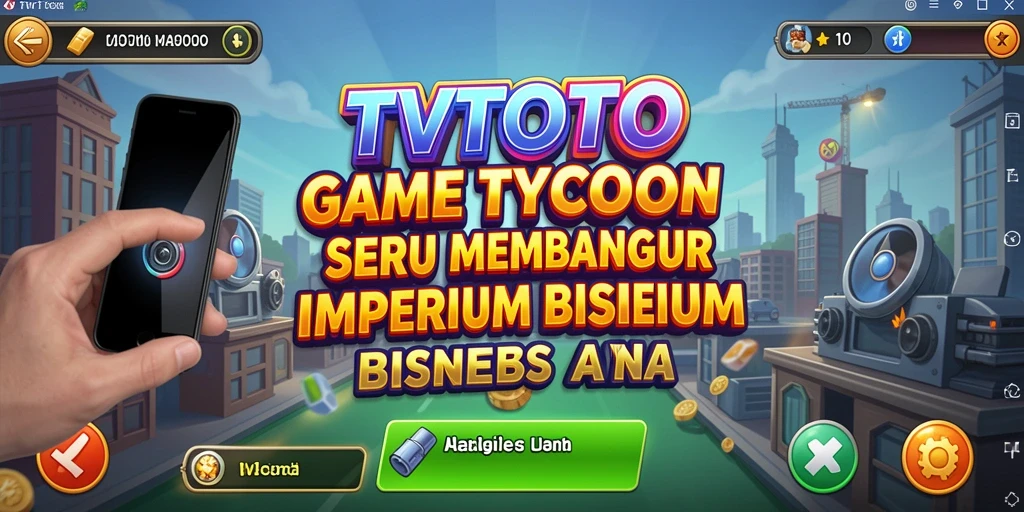 Tampilan gameplay TVTOTO yang menarik dan seru.